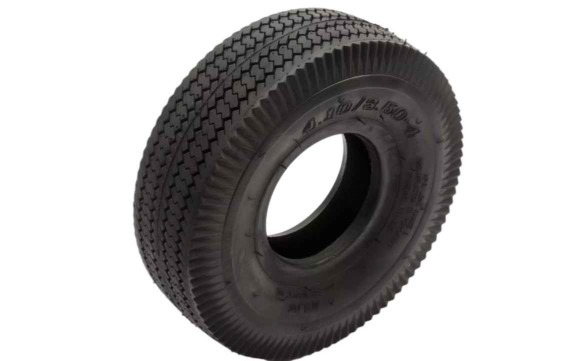 4.10/3.50-4 Tubeless.