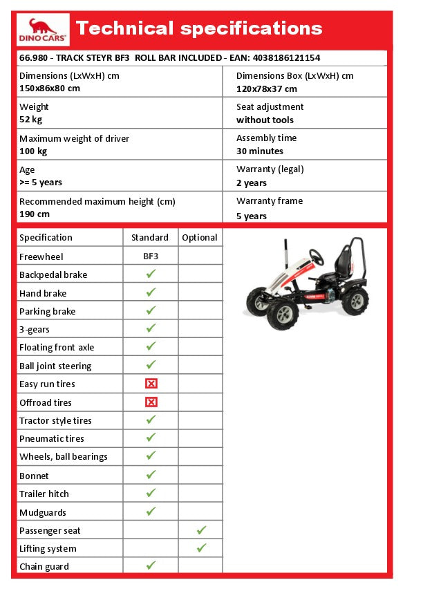 Dino Tracks Steyr BF3 + Roll Bar