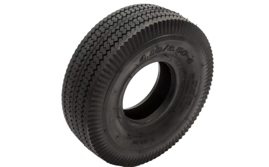 4.10/3.50-4 Tubeless.