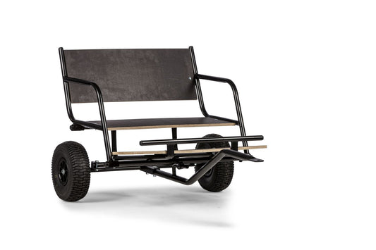Dino Two-Seater Wood (Black) + MPT Trailer